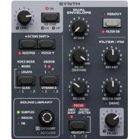 Nord Nord Electro 7 73 notes semi-lestées waterfall - Vue 9